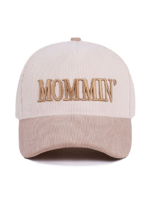 Mommin' Corduroy Baseball Hat