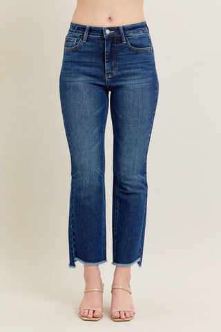 Judy Blue High Rise Dark Wash Kick Flare Jeans