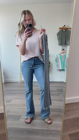 Judy Blue Mid Rise Bootcut Jeans