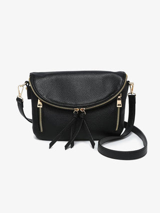 Jen & Co. Aubree Flapover Multi-Compartment Crossbody Bag