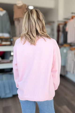 Halloween Pumpkins Pink Sweatshirt