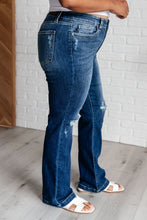 Load image into Gallery viewer, Judy Blue Mila Mid Rise Distressed Bootcut Jeans
