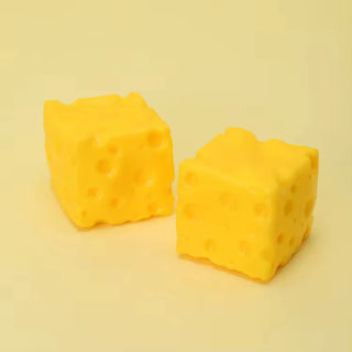 Cheese Squishy Cube Toy