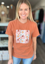 Load image into Gallery viewer, Fall Pumpkins &amp; Flowers Tee
