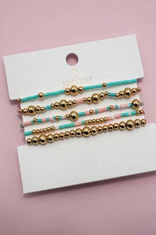 Cotton Candy Coast Bracelet Set