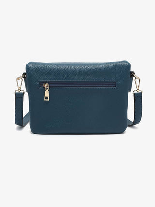 Jen & Co. Aubree Flapover Multi-Compartment Crossbody Bag