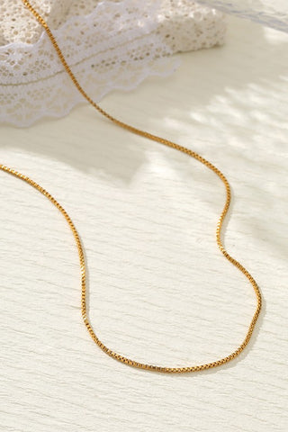 Stainless Steel Tarnish Free Chain Necklace