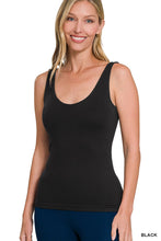 Load image into Gallery viewer, Seamless Tank Top with Built in Bra
