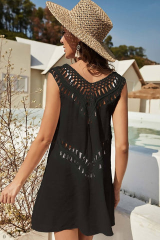 Summer Days V Neck Swim Cover Up