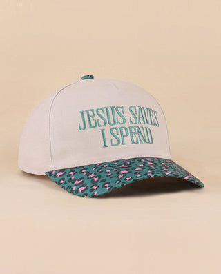Jesus Saves I Spend Hat