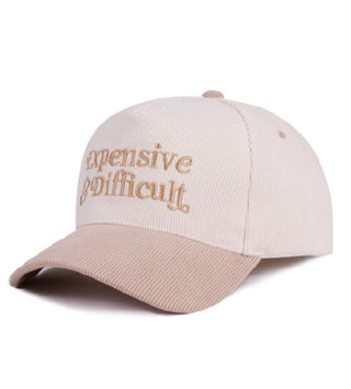 Expensive & Difficult Corduroy Baseball Hat