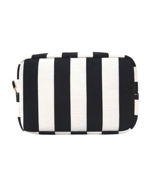 Striped Cosmetic Travel Bag