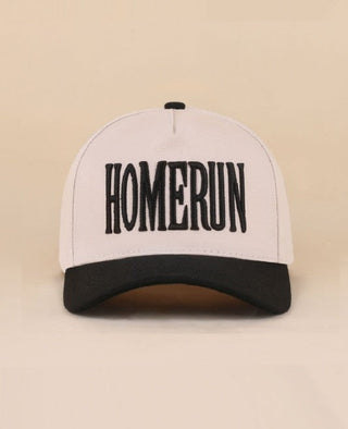 Homerun Two Tone Canvas Cotton Hat