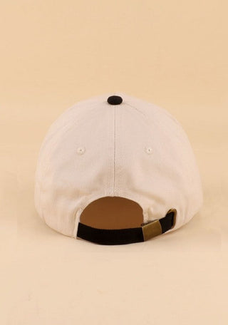 Homerun Two Tone Canvas Cotton Hat