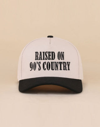 Raised on 90's Country Snapback Hat