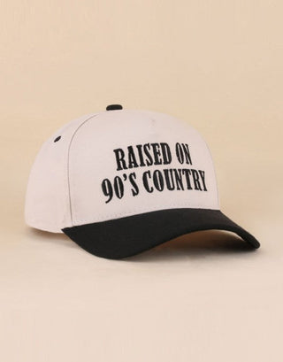 Raised on 90's Country Snapback Hat