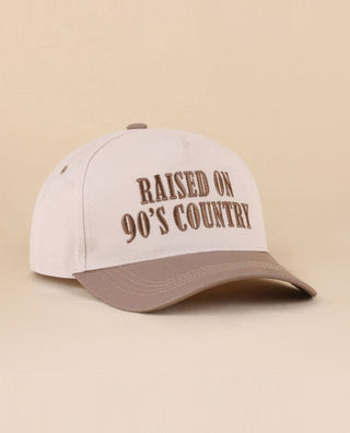 Raised on 90's Country Snapback Hat