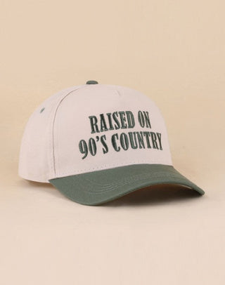 Raised on 90's Country Snapback Hat