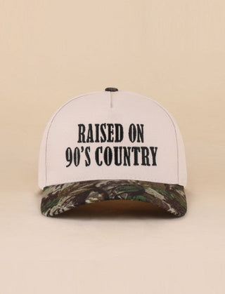 Raised on 90's Country Snapback Hat