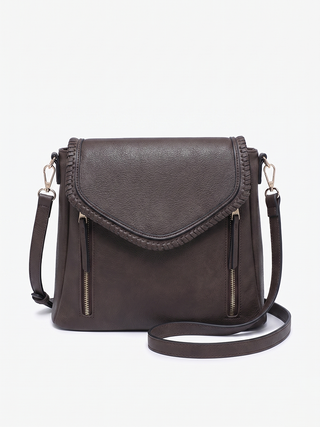 Jen & Co. Lorelei Double Zip Crossbody Purse