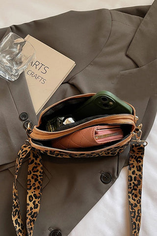 Leopard Cross Body Bag