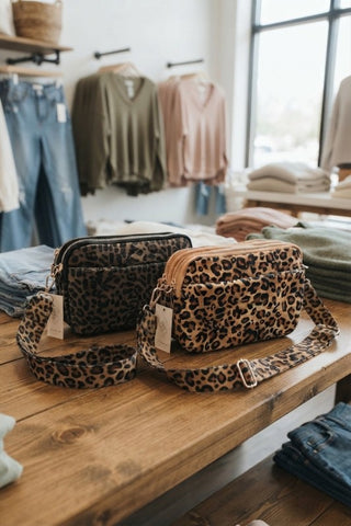 Leopard Cross Body Bag