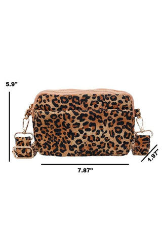 Leopard Cross Body Bag