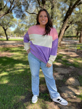 Load image into Gallery viewer, PREORDER: Finnley Colorblock Pullover in Four Colors
