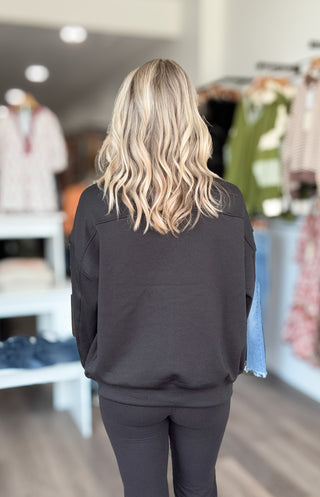 Essential Scuba Quarter Zip Long Sleeved Pullover