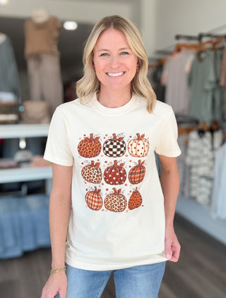 Pumpkin Patch Patterns Tee Shirt