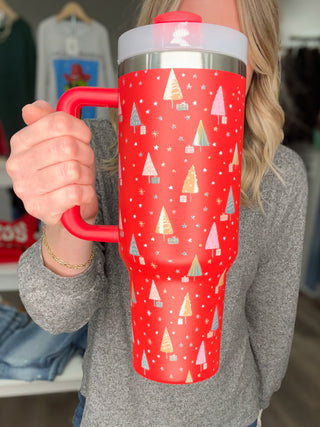 Christmas Stainless Steel Tumbler