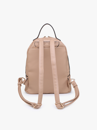 Jen & Co. Stitch Detail 2 Compartment Backpack