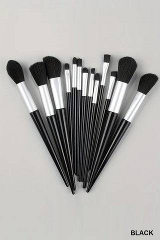 13 Piece Makeup Brush Set with Storage Bag