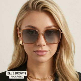 Dax Elle Polarized Oversized Sunglasses