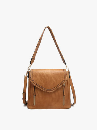 Jen & Co. Lorelei Double Zip Crossbody Purse