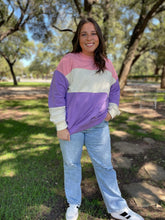 Load image into Gallery viewer, PREORDER: Finnley Colorblock Pullover in Four Colors
