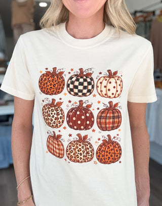 Pumpkin Patch Patterns Tee Shirt