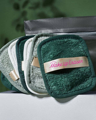 Earthy Greens 7-Day MakeUp Eraser Set