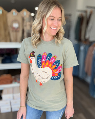 Happy Turkey Thanksgiving Tee