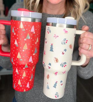 Christmas Stainless Steel Tumbler