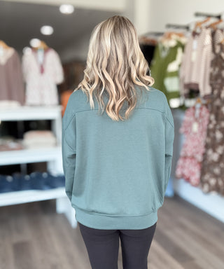 Essential Scuba Quarter Zip Long Sleeved Pullover
