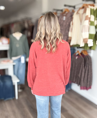 Fall Breeze Button Front Knit Cardigan