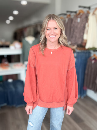 Fall in Love French Terry Sweatshirt