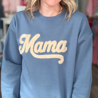 Mama Puff Blue Sweatshirt