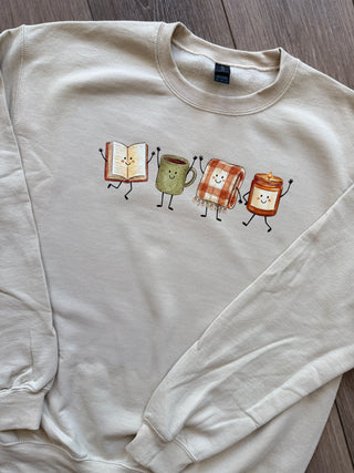 Book & Fall Lover Sweatshirt