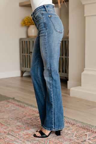 Judy Blue Genevieve Mid Rise Vintage Bootcut Jeans