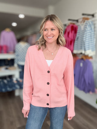 Nicole Button Front Cardigan