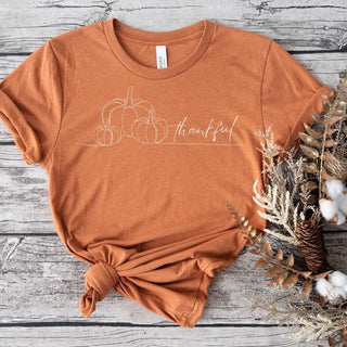 Thankful Rust Short Sleeve Tee