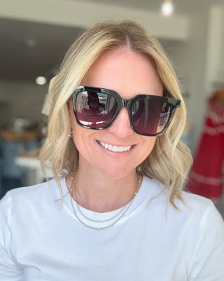 Dax Dani Square Polarized Sunglasses