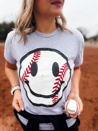 Baseball & Softball Happy Tee